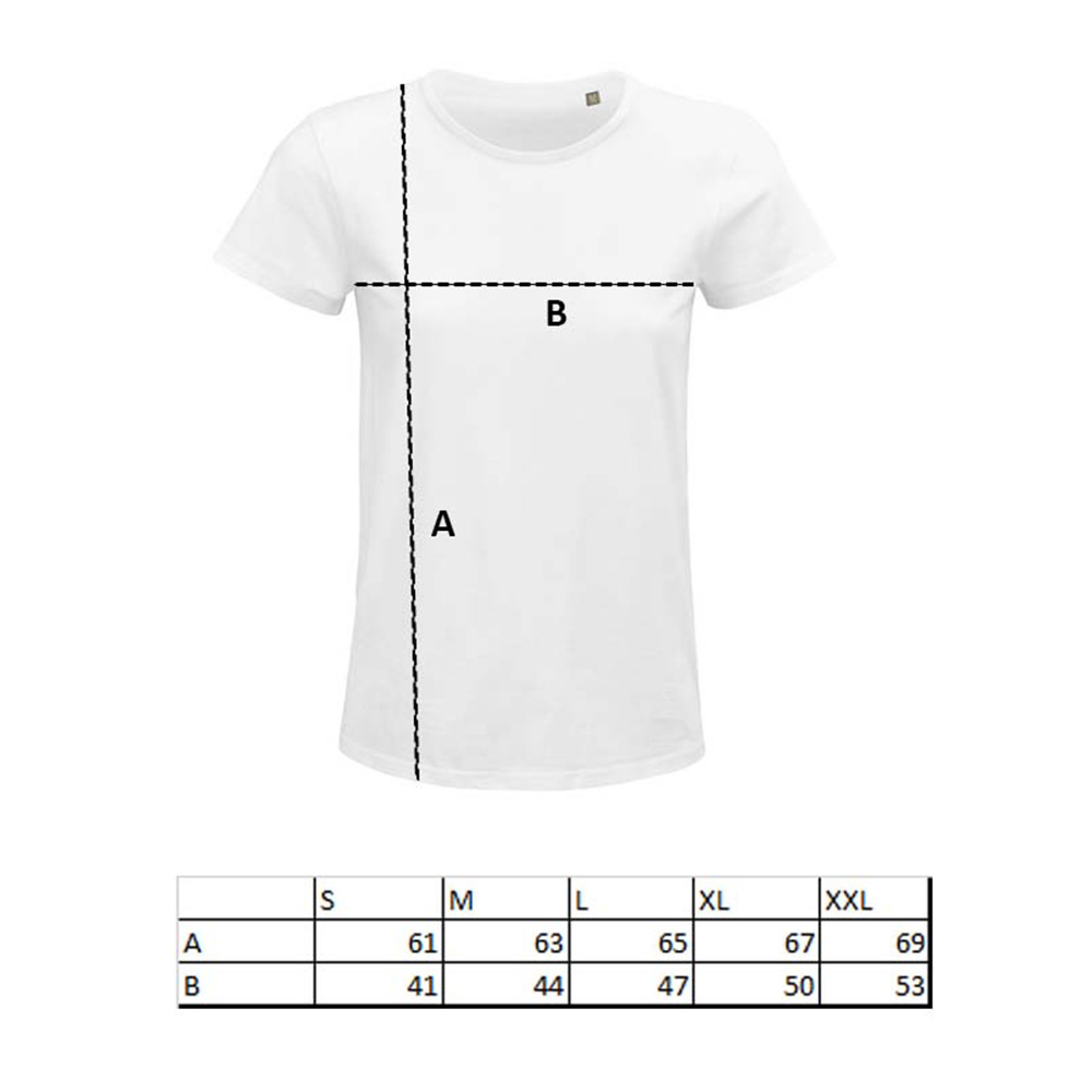 Baumwoll-T-Shirt Damen - Bild 5